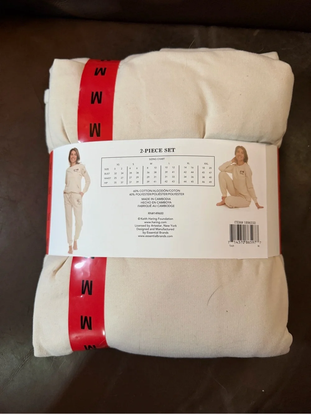 Keith Haring women’s two piece lounge set